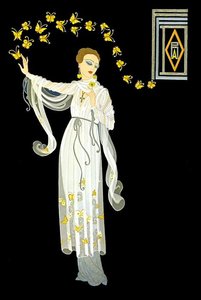 Ganna Walska In Fedora — Erté