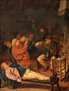 Drunken Peasant in a Tavern