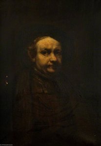 Self Portrait (copy After Rembrandt Van Rijn) — Patrick Allan Fraser