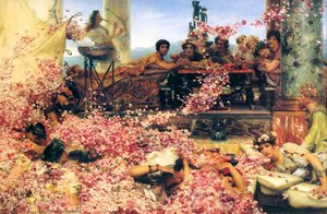 The Roses Of Heliogabalus — Lourens Alma Tadema