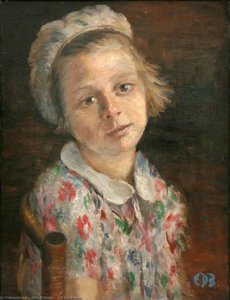 Girl In A Bonnet — Edna D Bridge