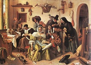 In Luxury, Look Out — Jan Havickszoon Steen