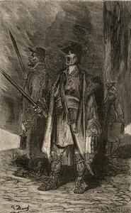 Serenos, Nightwatchmen — Paul Gustave Doré