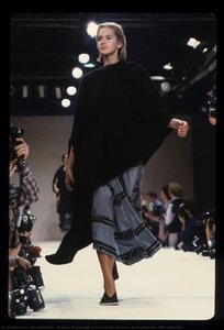 Runway Photograph Of Comme Des Garçons, Spring/summer 1984 Collection — Rei Kawakubo