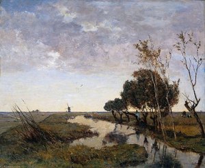 A Watercourse At Abcoude