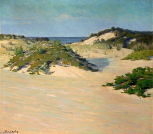 The Dune Vineyard — Frank Virgil Dudley, Impressionism