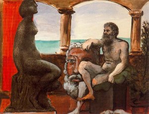 Die Bildhauerin Und Ihr Bildnis — Pablo Picasso