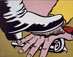 Pieza Y Mano — Roy Lichtenstein, Pop Art