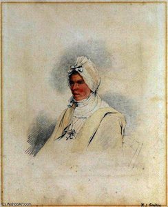 Portrait Of Ann Constable — Henry Edridge