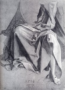 Study Of Drapery — Albrecht Dürer
