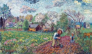 Spring In Pennsylvania — David Davidovich Burliuk