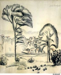 Landscape Of Algeria — Jean Philippe Arthur Dubuffet