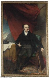Portrait Of John Thomas Barber Beaumont — Henry William Pickersgill