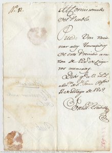 Volume 3, Page 578 / Cigar Ration For The Presidio\n\npage 1 — Žosé Marija Estudilo I Urkizu