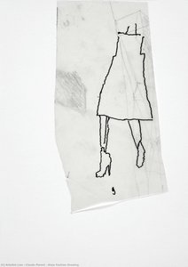 Alaïa Fashion Drawing — Claude Parent