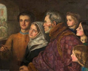 The Departure Of The Crusaders — Sir John Everett Millais
