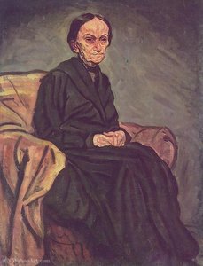 Portrait Of My Mother (1918) — Bela Onodi