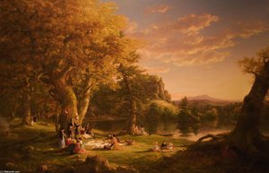 The Voyage Of Life Childhood — Thomas Cole