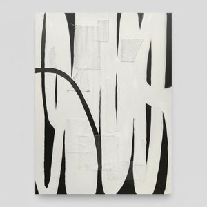 Monolithic Rhythms In Ivory And Shadow: A Singular Expression Of Gestural Light — Laurent Fabre