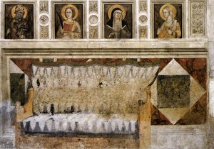 Assisi-arch-painted Architecture — Pietro Lorenzetti