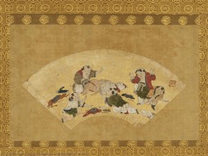 Chinese Boys At Play — Kano Motonobu