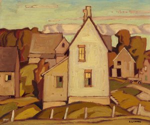 Old House - Parry Sound — Alfred Joseph Casson, Canadian Realism