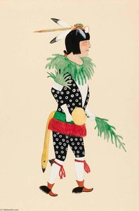 Flute Dancer — Awa Tsireh
