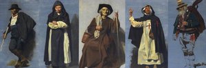 Five Studies Of Italian Figures — Thomas Stuart Smith