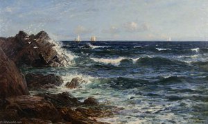 A Fringe Of The Dark Blue Ocean — Richard Wane