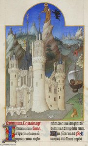 The Temptation Of Christ — Limbourg Brothers