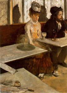 L'labsinth, Musee D'orsay, Paris — Edgar Degas, Realism