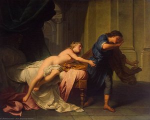 Joseph And Potiphar's Wife — Jean Baptiste Nattier, Rococo