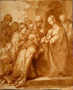 Adoración De Los Magos — Бартоломе Естебан Муриљо, Baroque
