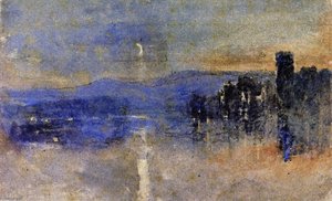 Moonlight Landscape — David Cox