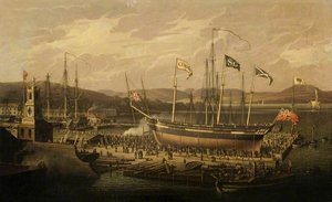 Launch Of The 'christian' — Robert W. Salmon