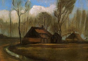 Куће У Пољу Жита — Vincent Van Gog, Post-impressionism