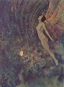 The Angel Israfel — Edmund Dulac