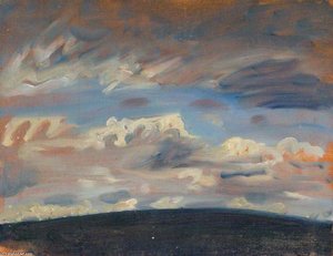 A Cloud Study - — Sir Alfred James Munnings, Impressionism