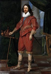 Charles I, King Of England — Danijel Mijtens, Baroque Period