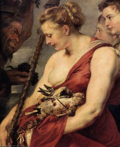 Diana Returning From Hunt (detail) — Peter Paul Rubens