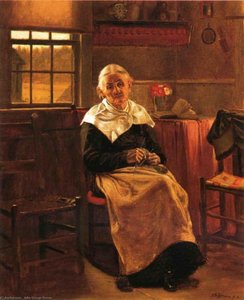 Dear Old Grannie — John George Brown