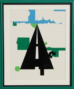 Landscape Ii — Allan D'arcangelo