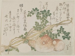 Eggs And Turnips — Katsushika Hokusai