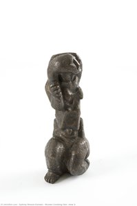 Woman Combing Hair (view 2) — Sydney Ntsane Kumalo