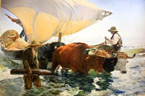 La Vuelta De La Pesca — Joaquín Sorolla Y Bastida, Impresionismo