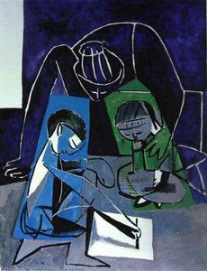 Franèoise, Claude And Paloma — Pablo Picasso