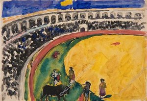 Bullfight In Sevilla — Pyotr Konchalovsky
