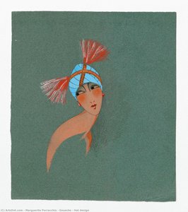 Gouache — Hat design