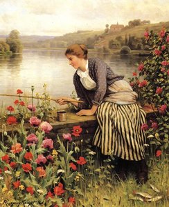 Fishing 1 — Daniel Ridgway Knight