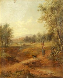 Medlock Vale In 1866, Oldham, Lancashire — James Howe Carse